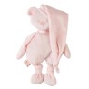 NATTOU Peluche Ours - En tissu recyclé - Rose clair