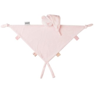 NATTOU Ours maxi doudou - En tissu recyclé - Rose clair
