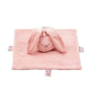 NATTOU Doudou Lapidou - En tissu recyclé GRS - Rose