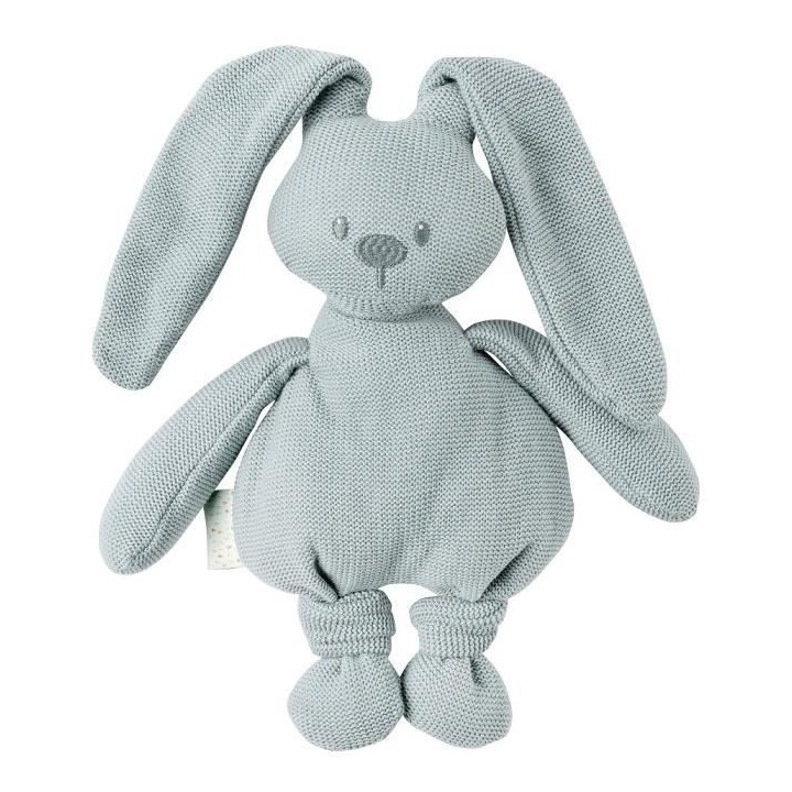 NATTOU Peluche tricot Octopus - En coton - Vert de gris