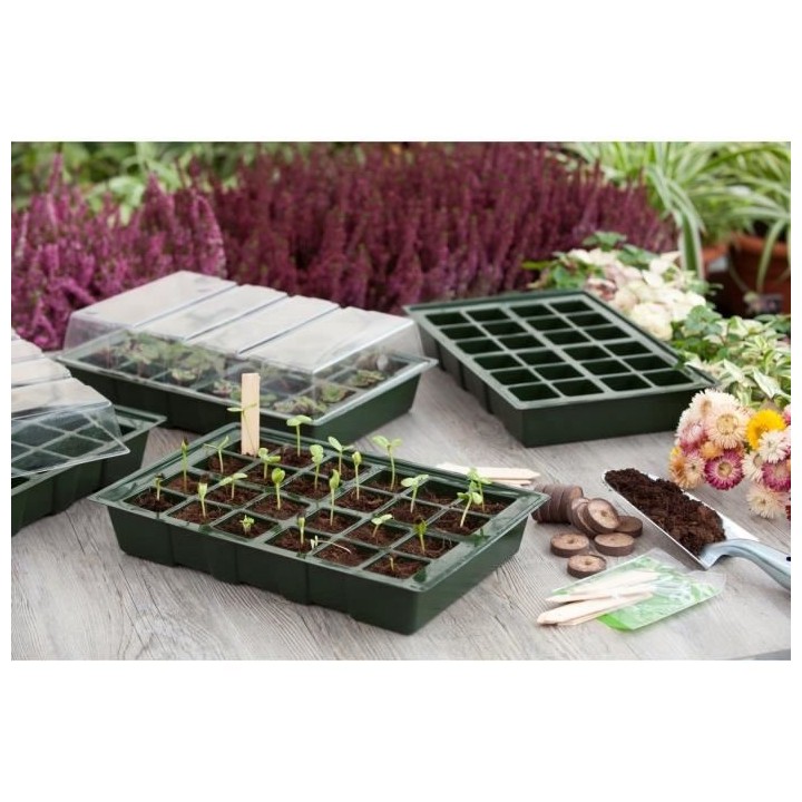Mini serre de culture 23,5x35x11 cm