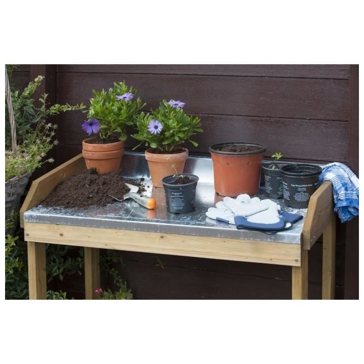 Table de rempotage pour semis et bouturrage