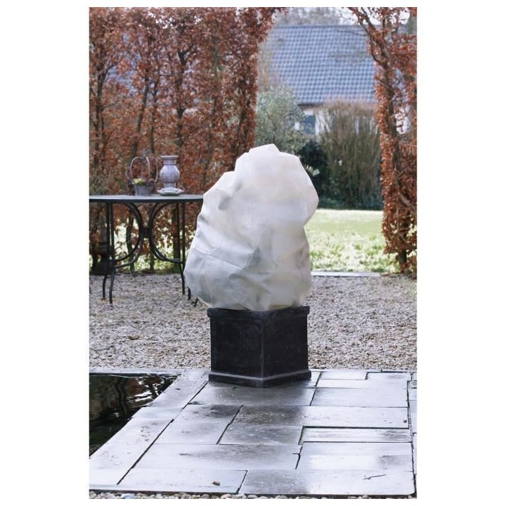 Housse d'hivernage en polypropylene - 50 gr/m² - Ø 100 cm x 1,50 m -