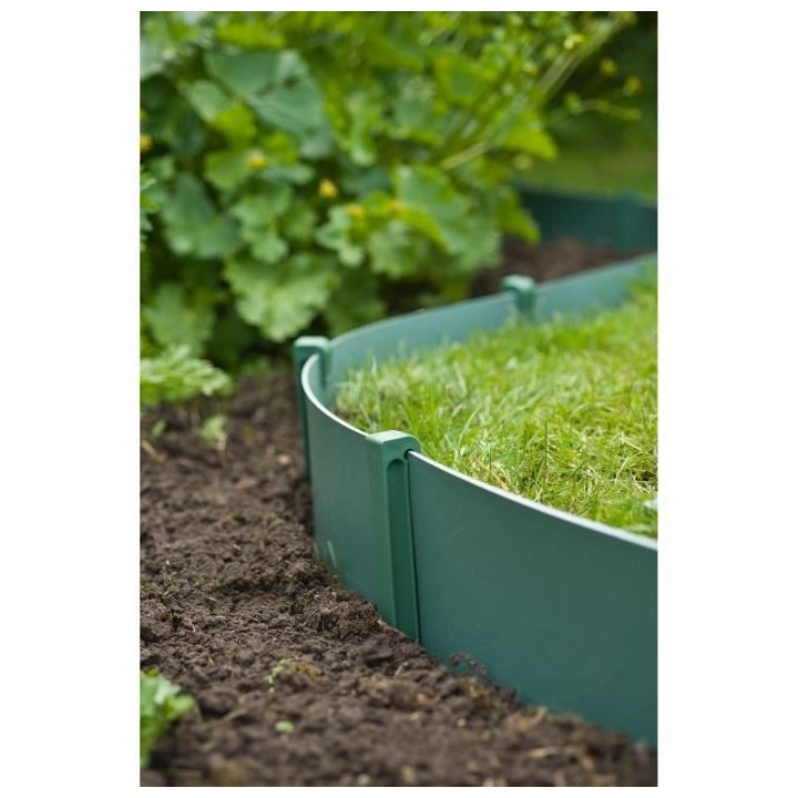 NATURE Sachet de 10 ancres pour bordure de jardin en polypropylene - H