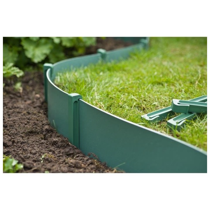 NATURE Sachet de 10 ancres pour bordure de jardin en polypropylene - H