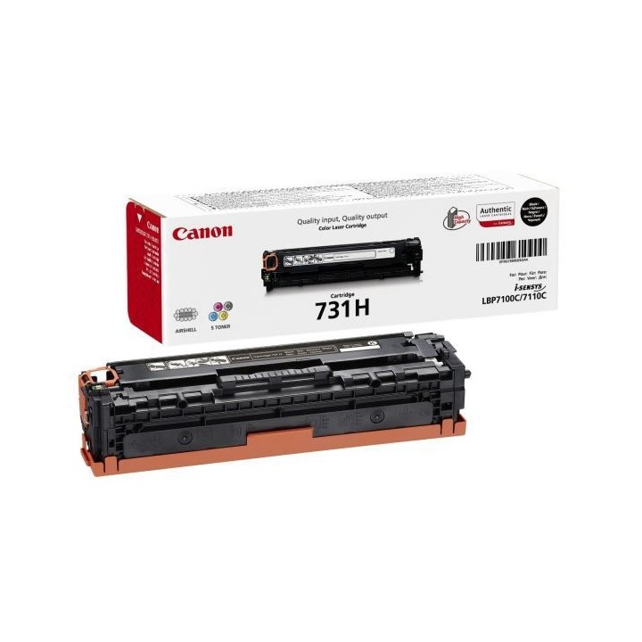 CANON Toner Laser 731H XL grande capacité Noir