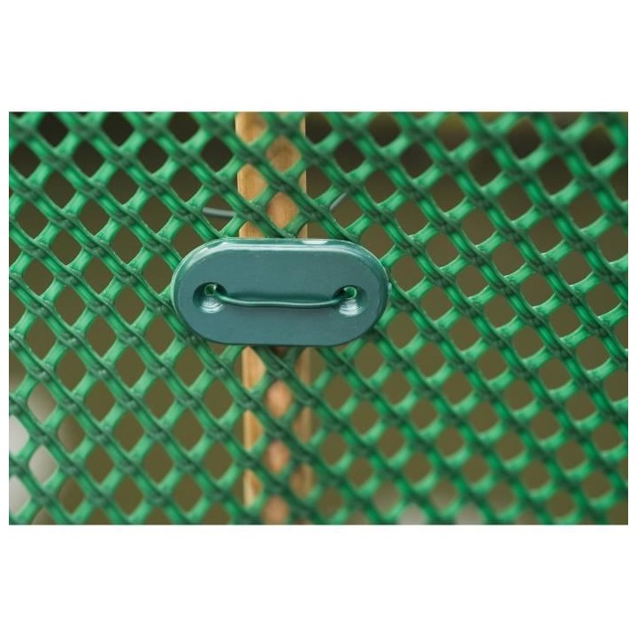 Set de fixation vert 26 attaches et 4m de fil