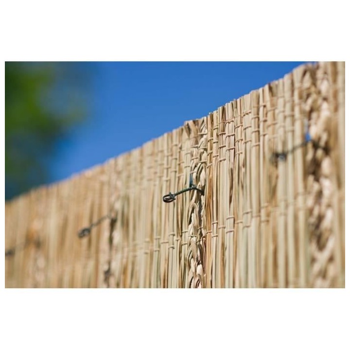 NATURE Lot de 200 Liens a boucle en acier galvanisé plastifié nature