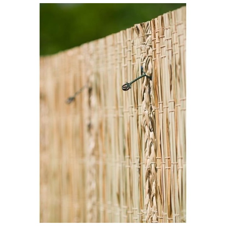 NATURE Lot de 200 Liens a boucle en acier galvanisé plastifié nature