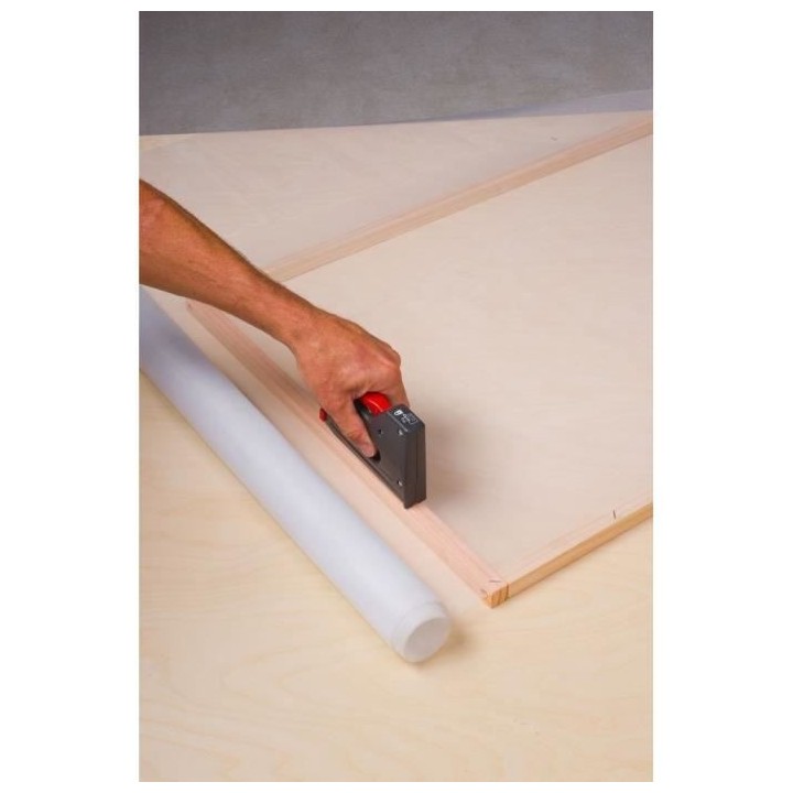 NATURE Moustiquaire en fibre de verre enduite de PVC - Blanc - Maille