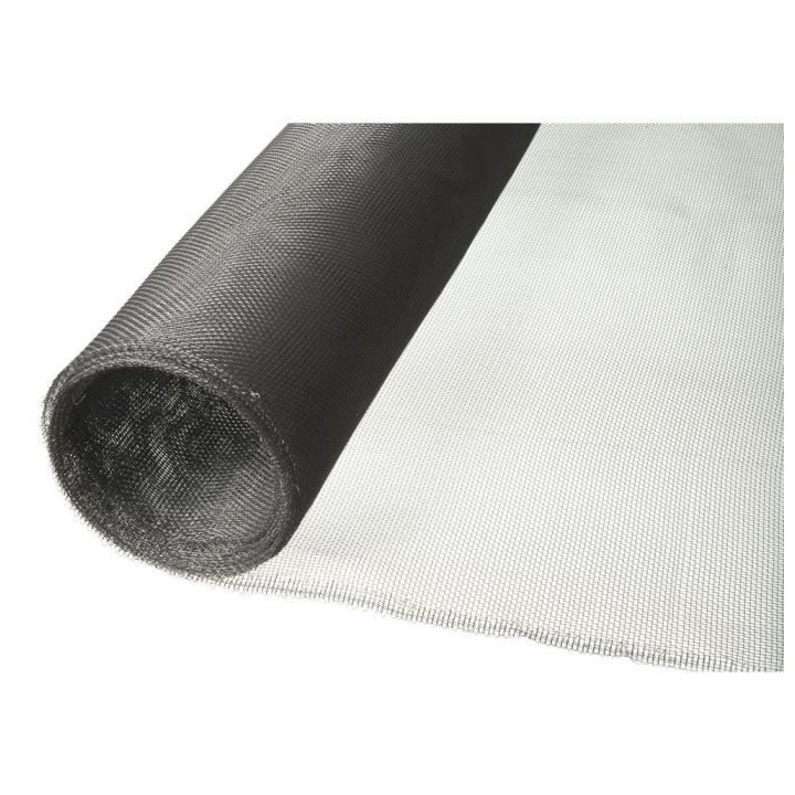 NATURE Moustiquaire aluminium - Maille 1,4 x 1,8 mm - 1 x 2 m