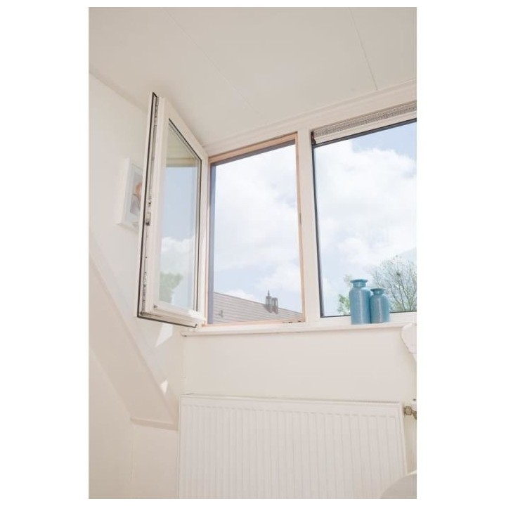 NATURE Moustiquaire aluminium - Maille 1,4 x 1,8 mm - 1 x 2 m