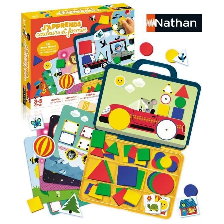 Jeux d'apprentissage - J'apprends Couleurs Et Formes