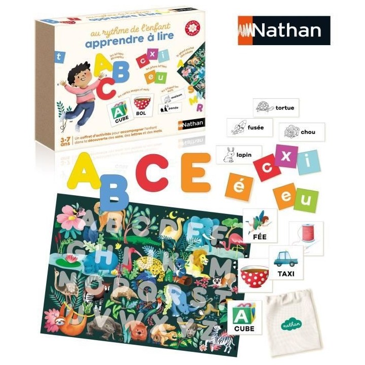 Jeux d'apprentissage - Au Rythme De L'enfant : Apprendre A Lire