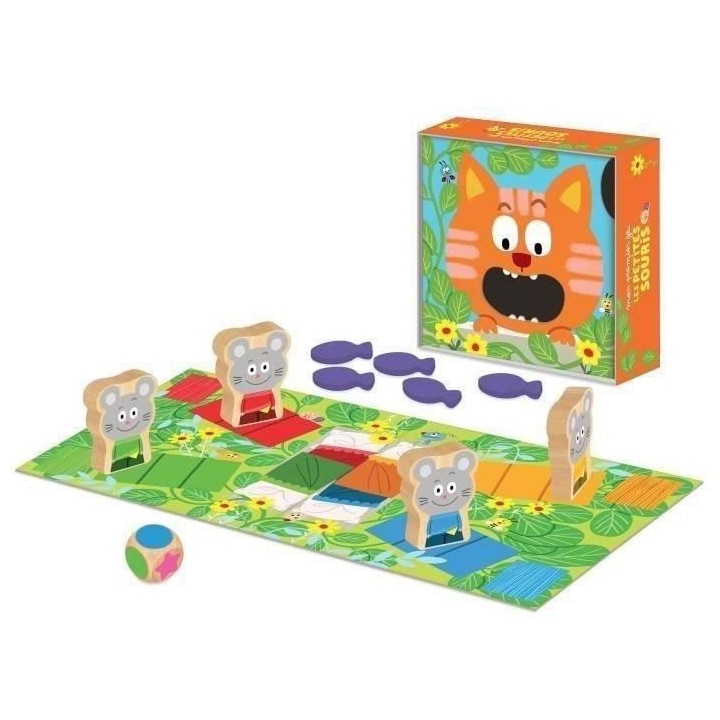 NATHAN - Mon Premier Jeu les Petites Souris - Jeu de Société