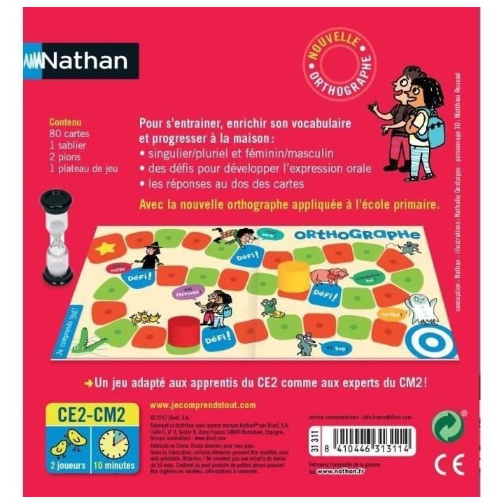 NATHAN Je Comprends tout ! - Orthographe