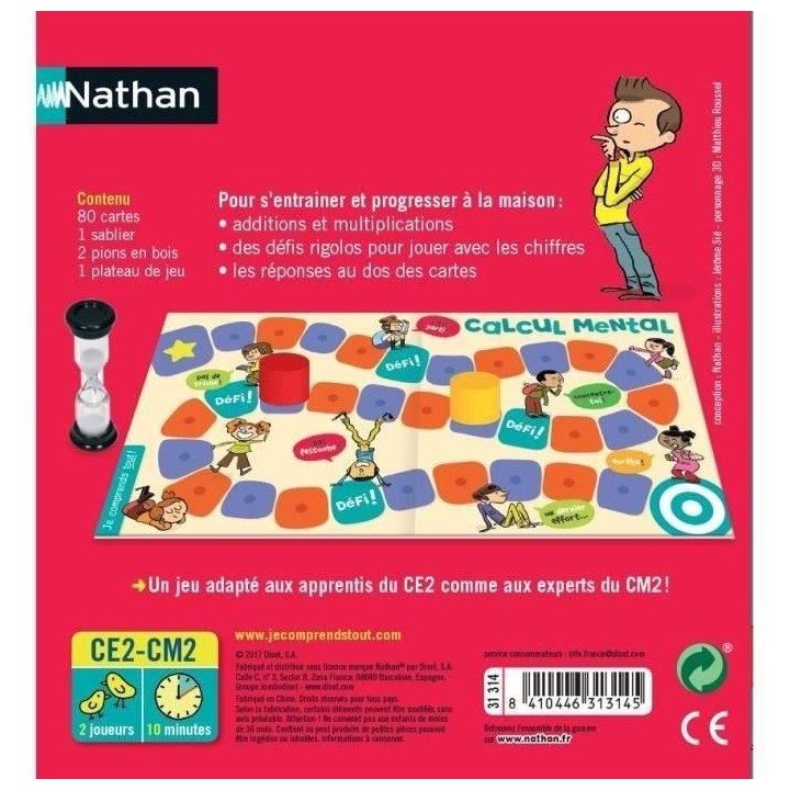 NATHAN Je Comprends tout ! - Calcul Mental