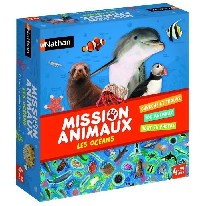 Jeux d'apprentissage - Mission Animaux Océans