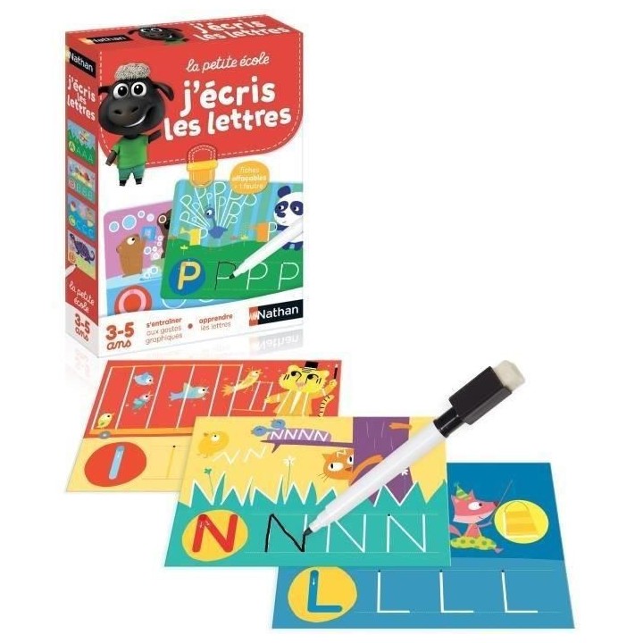 NATHAN La Petite Ecole - J'écris les Lettres