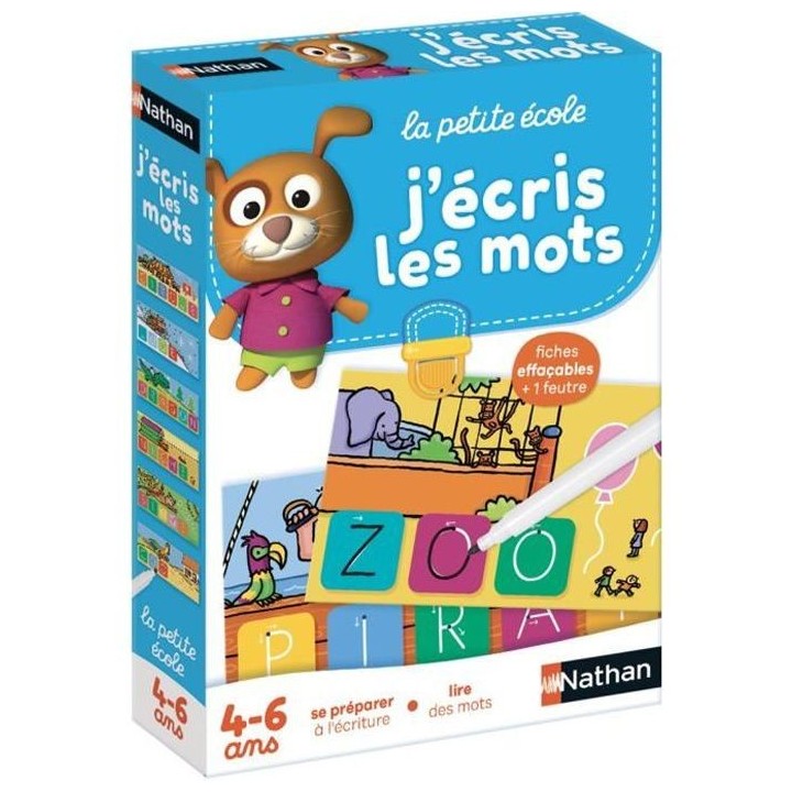 NATHAN La Petite Ecole - J'écris les Mots