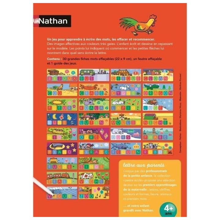 NATHAN La Petite Ecole - J'écris les Mots