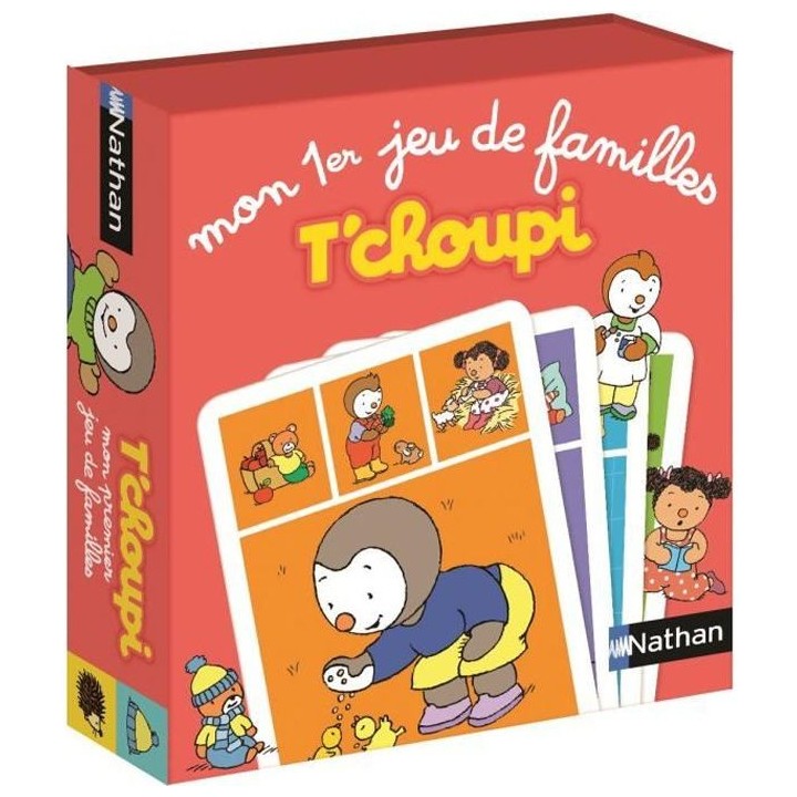 NATHAN T'choupi - Mon premier jeu de familles