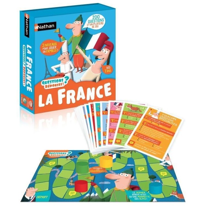 Nathan La France, jeu questions-réponses