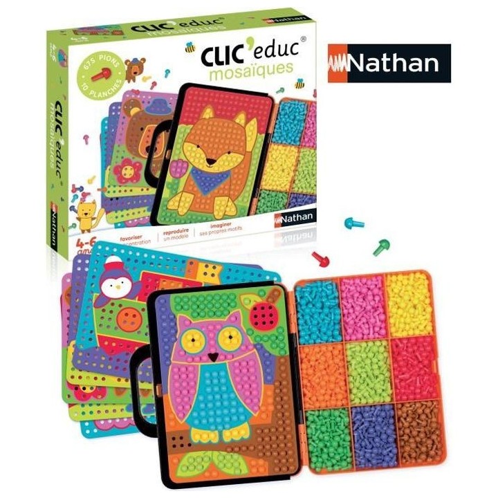 NATHAN Clic'Educ - Mosaiques