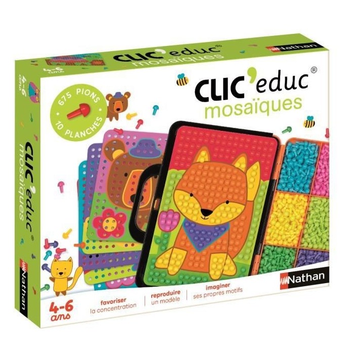 NATHAN Clic'Educ - Mosaiques