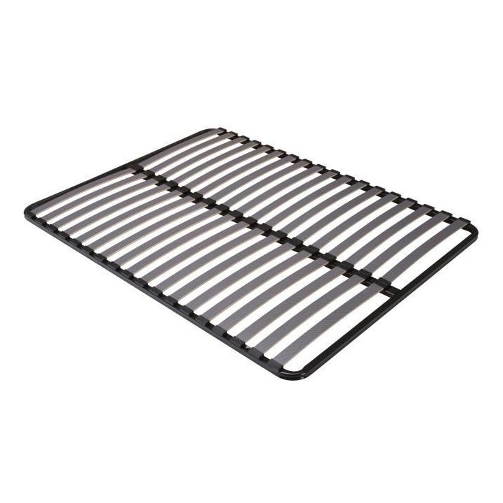 SEDAC Sommier 140x200 - 18 Lattes 53mm - Anthracite