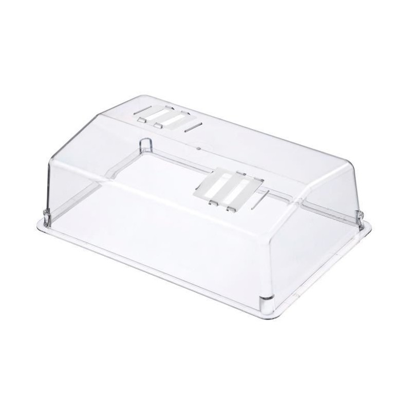 NATURE Couvercle transparent avec ventilation 12 X 37,5 X 24cm