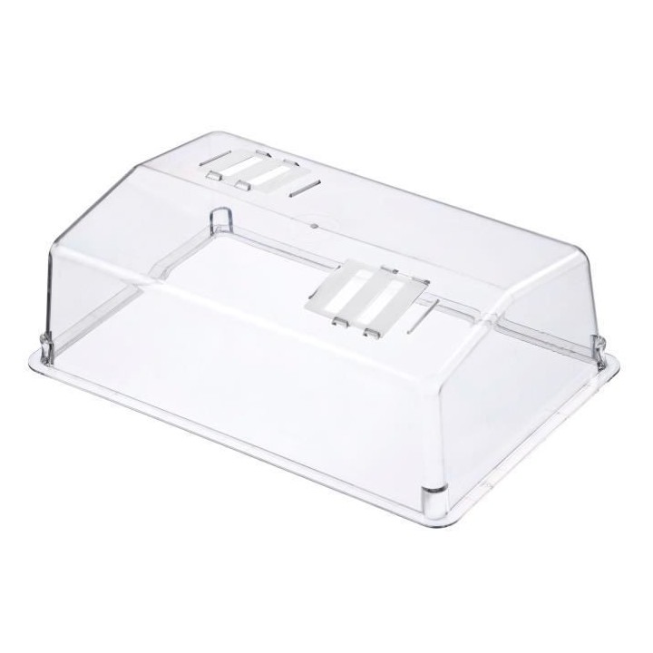 NATURE Couvercle transparent avec ventilation 12 X 37,5 X 24cm