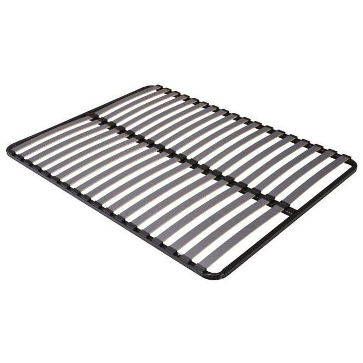 SEDAC Sommier 160x200 - 18 Lattes 53mm - Anthracite