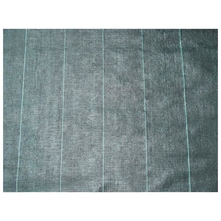 Nature Bâche de sol de contrôle des mauvaises herbes 4,2x5 m Noir