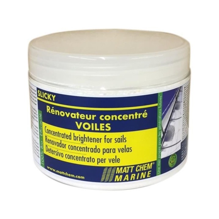 MATT CHEM Nettoyant Rénovateur Concentré pour Voiles Slicky 500Ml