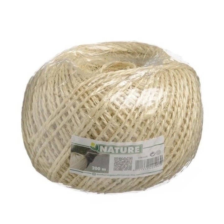 NATURE Corde en fibre de sisal - 200 m