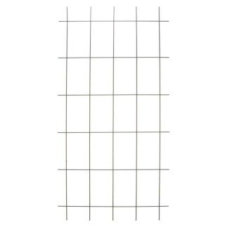 NATURE Treillis métallique en acier galvanisé plastifié vert - H145