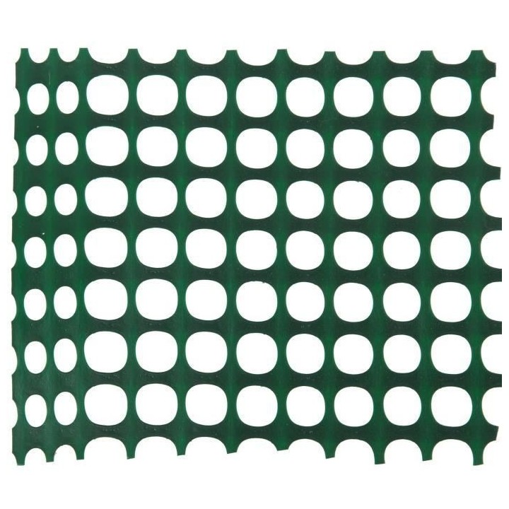 NATURE Grillage pour parterre - HDPE vert - Maille rectangle 20x30 mm