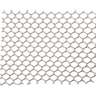 NATURE Grillage pour parterre - HDPE gris - Maille hexagonale 5 mm - 0