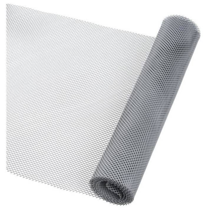 NATURE Grillage pour parterre - HDPE gris - Maille hexagonale 5 mm - 0