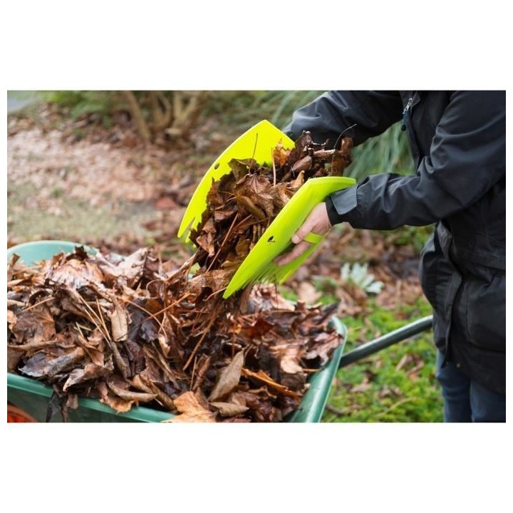 NATURE Lot de 2 ramasse-feuilles et débris de jardin en plastique - 3