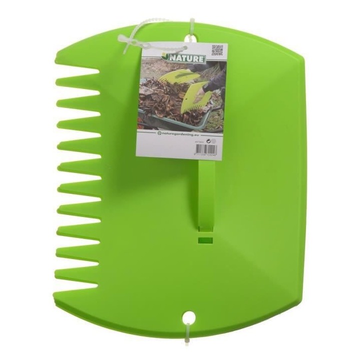 NATURE Lot de 2 ramasse-feuilles et débris de jardin en plastique - 3