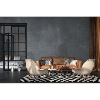 Tapis Shaggy Tavla - 150 x 220 cm - Noir