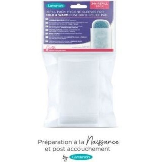 LANSINOH Recharges pour serviette post-accouchement apaisante 24pcs
