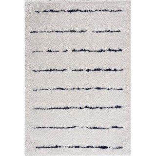 NAZAR Tapis de salon Shaggy longues meches style Berbere LINEA - 120 x