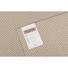 NAZAR Tapis Stampa Moderne2207 - 80 x 150 cm - Noir et motif dégradé orange/jaune - Lavable en machine