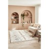 Tapis shaggy Delya - Creme - Motif ethnique - 100% polypropylene - 120 x 170 cm - Intérieur - NAZAR