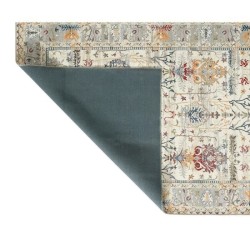 Tapis de salon Vintage - Motif fleuris - 100% polyester - 160 x 230 cm - Intérieur - NAZAR