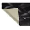 Tapis Moderne - Motif vagues - Noir - 100% polyester - 70 x 180 cm - Intérieur - NAZAR