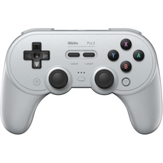 Manette Sans Fil Bluetooth - 8bitDo Pro2 Gray Edition - Switch, PC, An